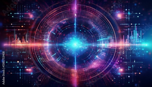 Wallpaper Mural virtual fractal realms background Torontodigital.ca