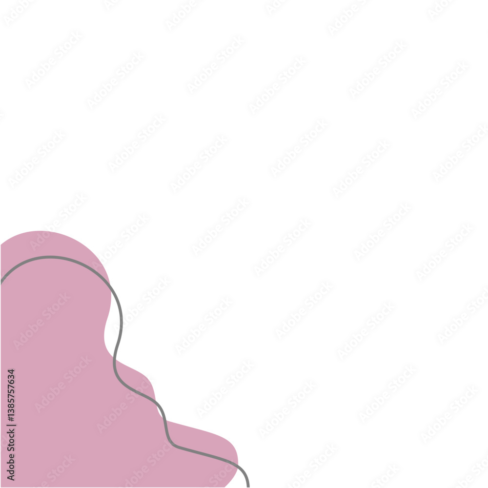 pink corner border pink corner border