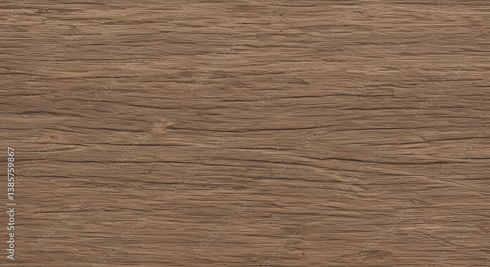 Naklejka premium Detailed texture of old brown wood grain showing natural pattern
