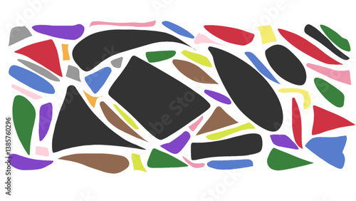 Colorfull Shape in the Vector Format