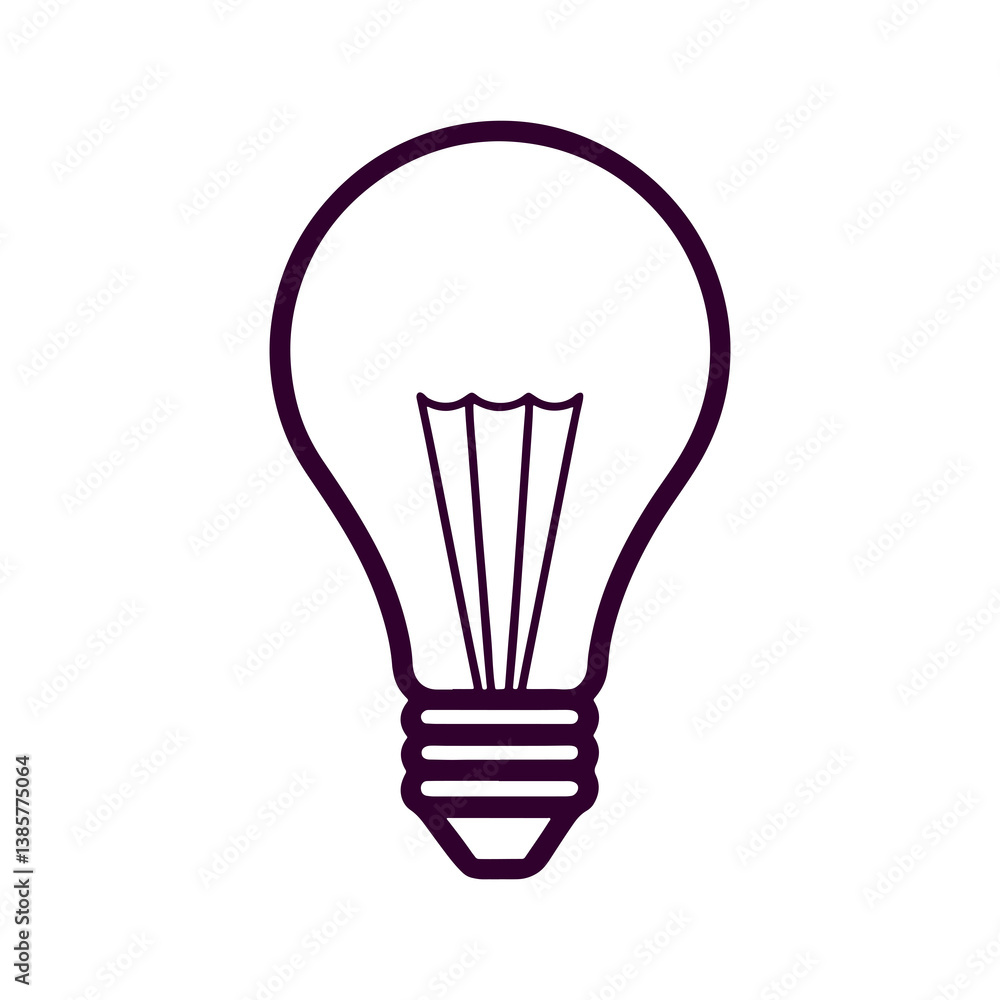 vector light bulb vector light bulb