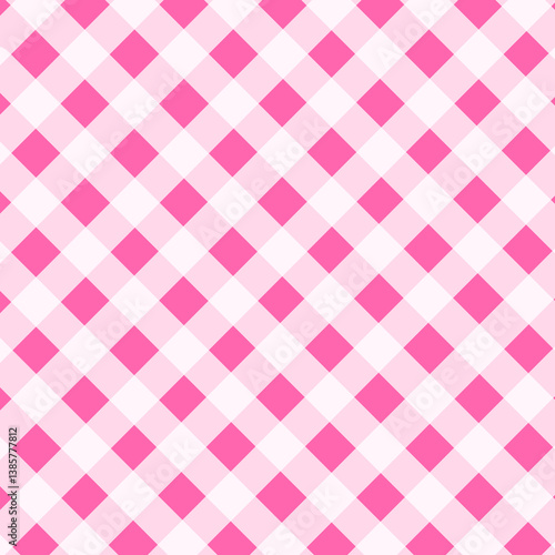 pink gingham, plaid, checkered pattern background, perfect for wallpaper, backdrop, postcard, background Grid background Checkered background Pattern background Geometric background
