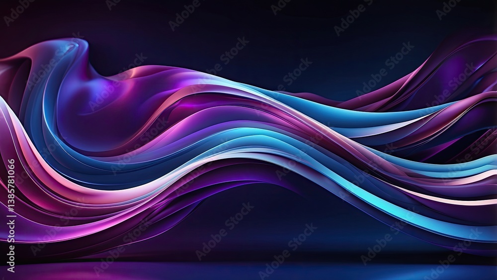 Obraz premium Abstract background with smooth
