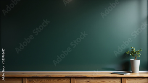 Wallpaper Mural Classroom Chalkboard and Simple Decor Torontodigital.ca