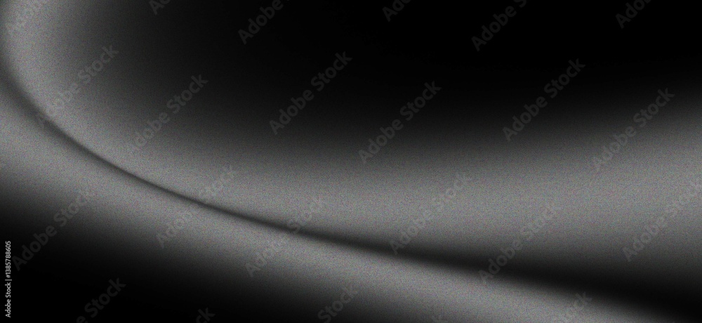 Abstract grayscale flowing fabric curve. Abstract grayscale flowing fabric curve.