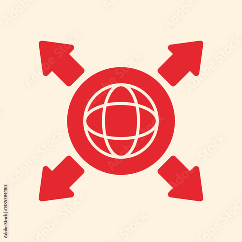 Deployment trendy creative pretty abstract vector illustration colorful useful design