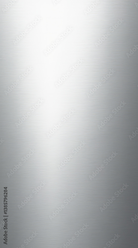 Brushed Metal Texture with a Smooth Reflective Silver Surface Brushed Metal Texture with a Smooth Reflective Silver Surface