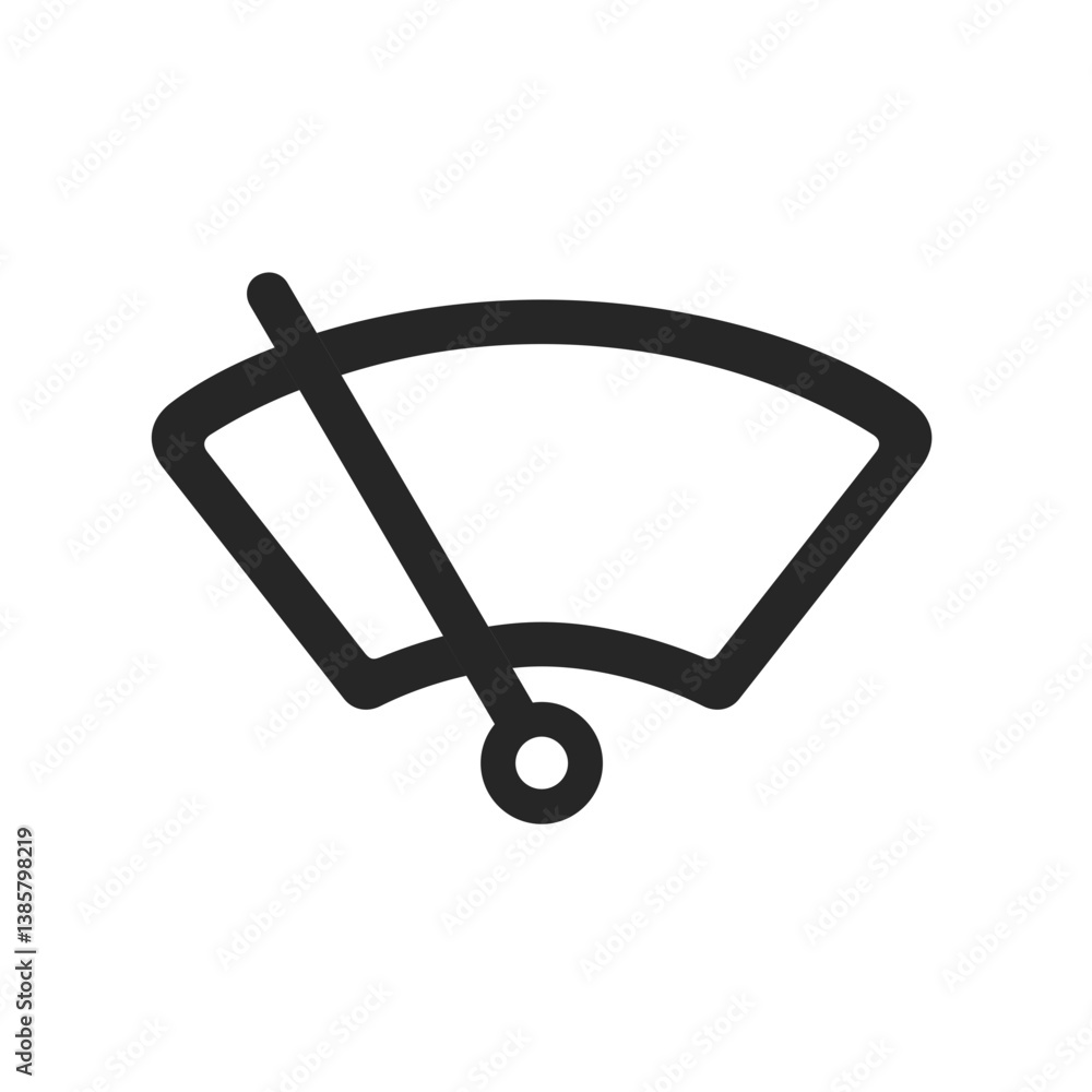Windshield Front Wiper Icon Windshield Front Wiper Icon