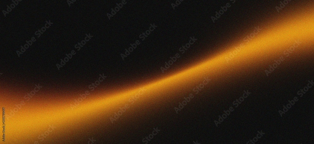 Abstract orange glow on black background. Abstract orange glow on black background.