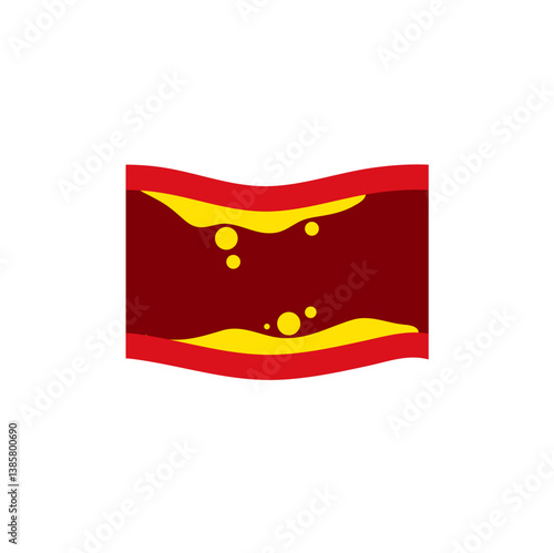 Artery with cholesterol plaque buildup vector illustration 