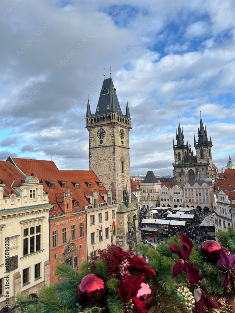 Fototapeta premium view in Prague