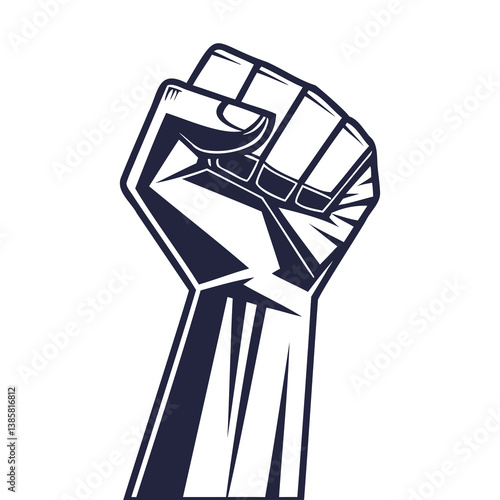 Raised Fist - Symbol of Power and Resistance