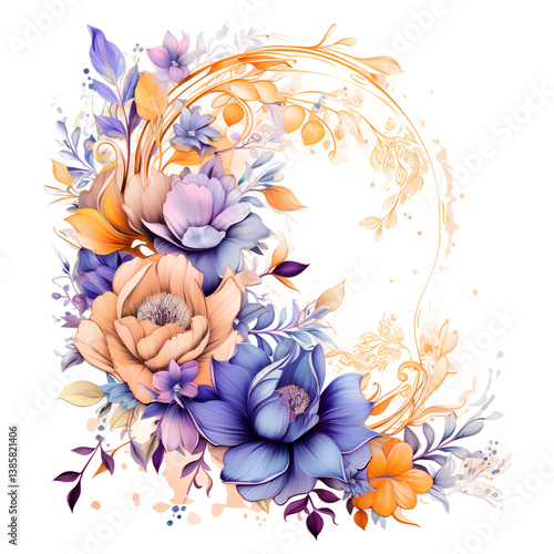 abstract floral background