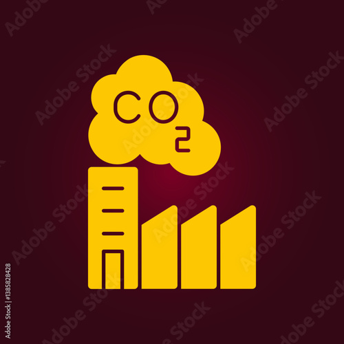 Emission trendy art lovely abstract vector illustration colorful useful design