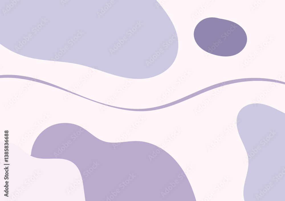 Abstract wave soft lilac background Abstract wave soft lilac background
