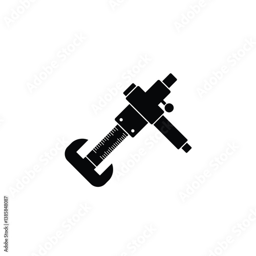 Calipers Measure Icon Vector