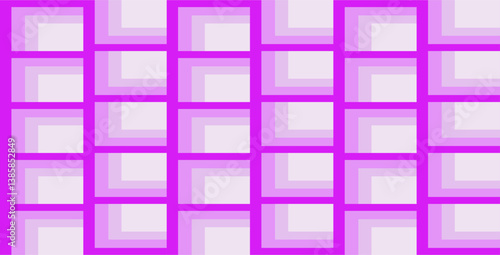 geometric plane composition in the form of a rectangle with magenta and violet color tones as inspiration in applied art design or graphic design
