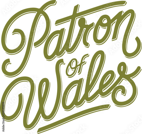 Patron of Wales.
