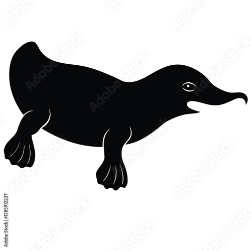 Adobe Illustrator ArtworkIllustration of cartoon duck in inflatable ring