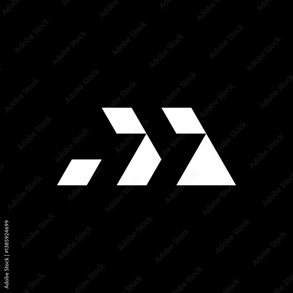 letter M logo letter M logo