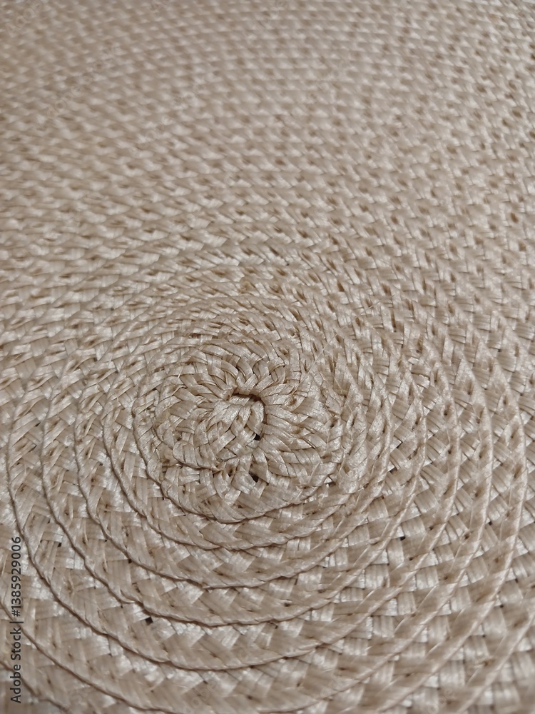 Fototapeta premium Braided sand colored texture