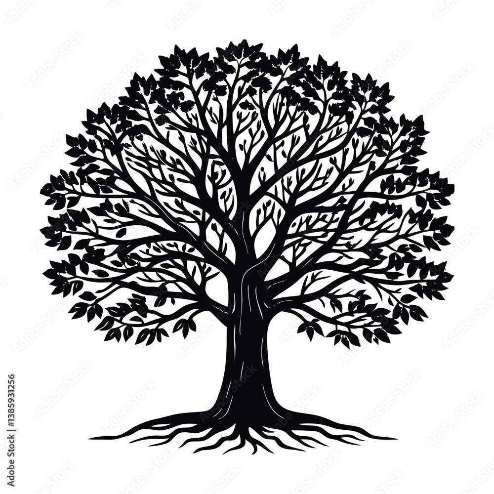 Fototapeta premium tree with roots