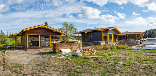 Suburban cottages construct...
