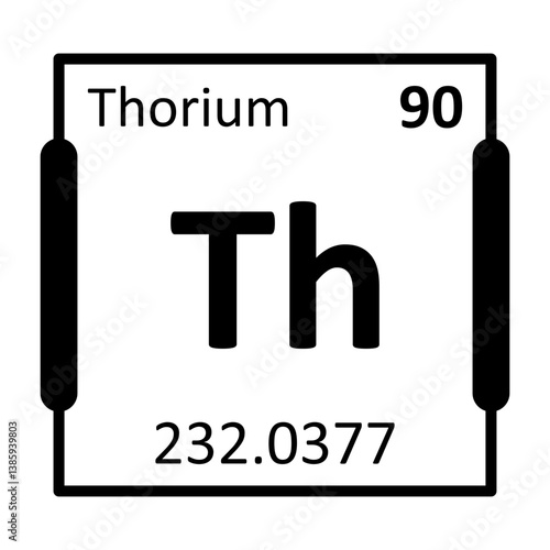 Thorium Bold Black Icon