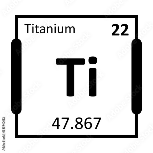 Titanium Bold Black Icon