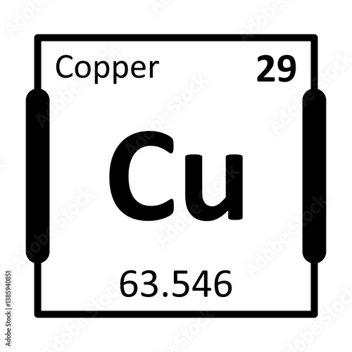 Copper Bold Black Icon