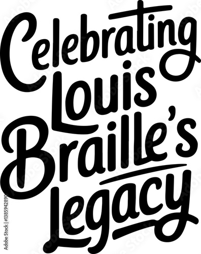 Celebrating Louis Braille's Enduring Legacy A Visual Tribute to Innovation.