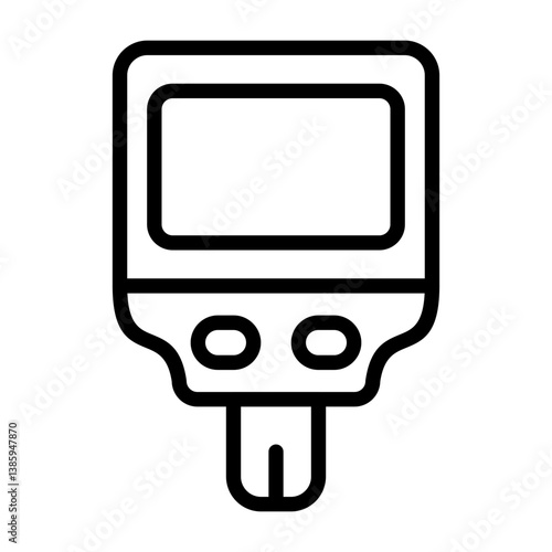 Diabetes Outline Icon