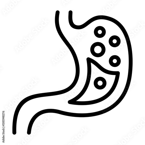 Gastroenterology Outline Icon