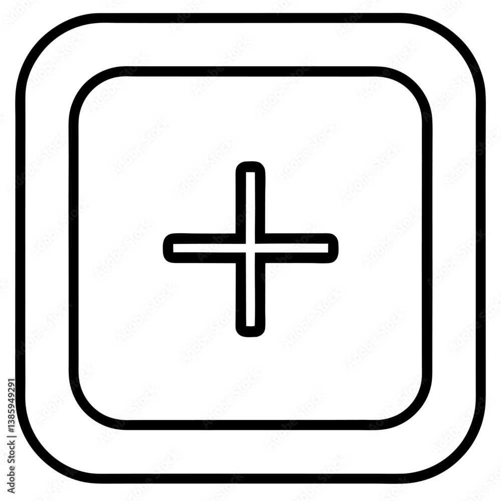A clean flat-vector-design-of-a-calculator. A clean flat-vector-design-of-a-calculator.