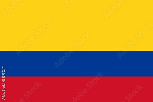 Free Download Vector flag of Colombia, a country in South America. Accurate dimensions and official colors. This file is suitable for digital editing and printing of any size. - GFXLoad