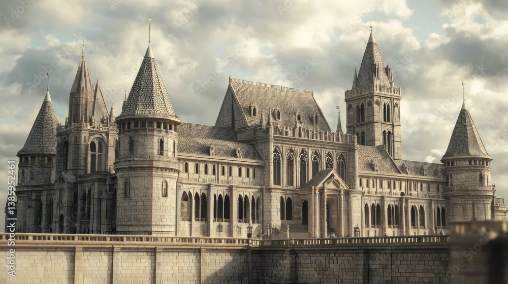 Majestic Medieval Castle Architecture: A Fairytale Setting Majestic Medieval Castle Architecture: A Fairytale Setting