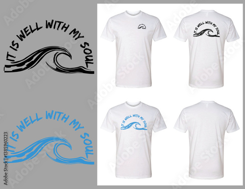 it is well wave shirt concept