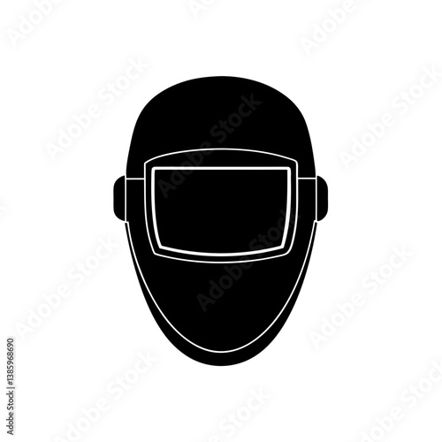 black sunglasses isolated