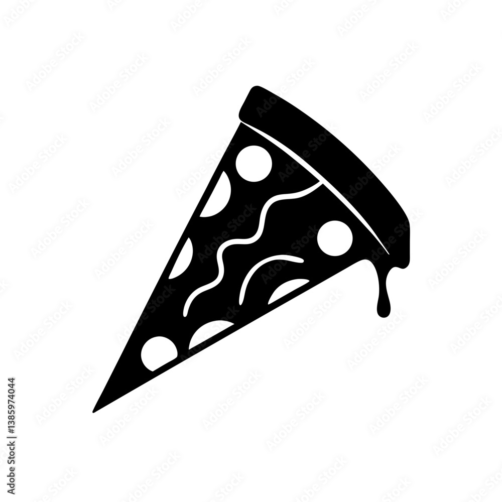 pizza slice vector illustration of an abstract background pizza slice vector illustration of an abstract background