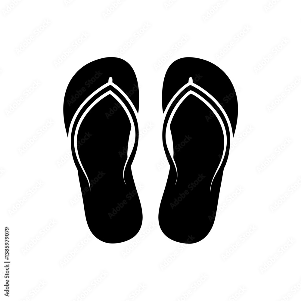 black flip flops black flip flops