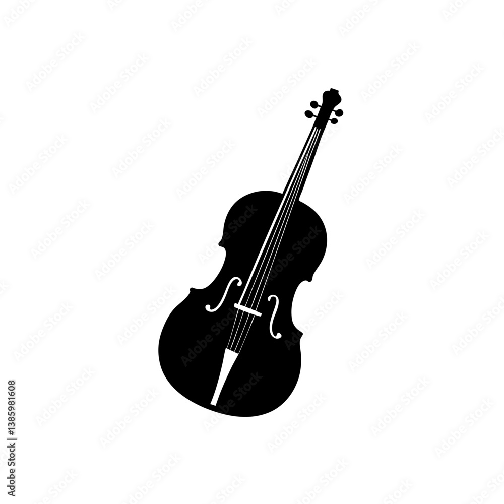violin on white background violin on white background