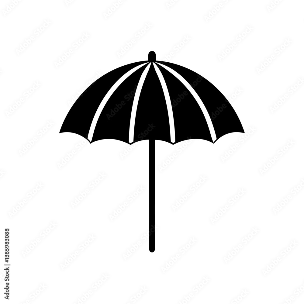 red umbrella isolated on white red umbrella isolated on white