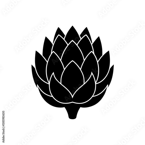 vector illustration of lotus flower