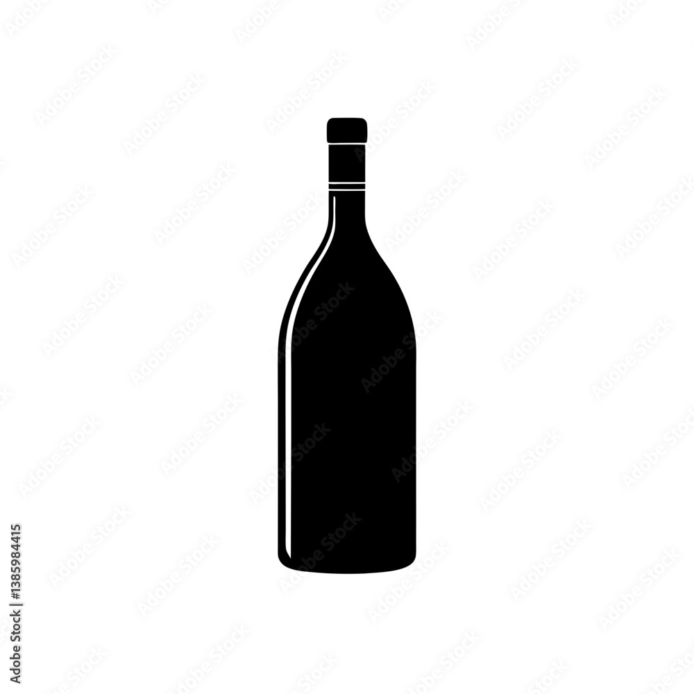 wine bottle vector illustration wine bottle vector illustration