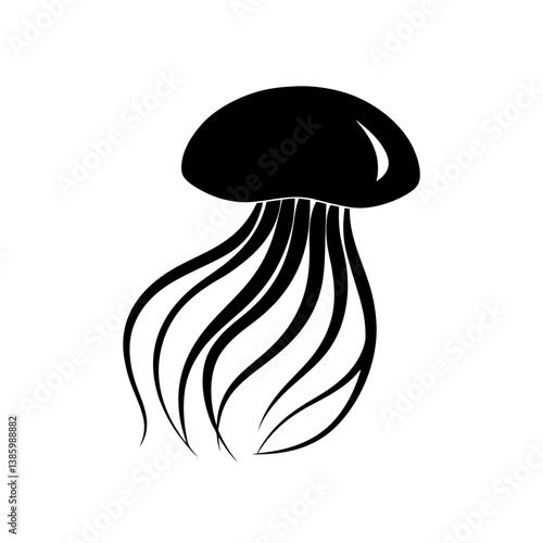 vector illustration of mushroom
