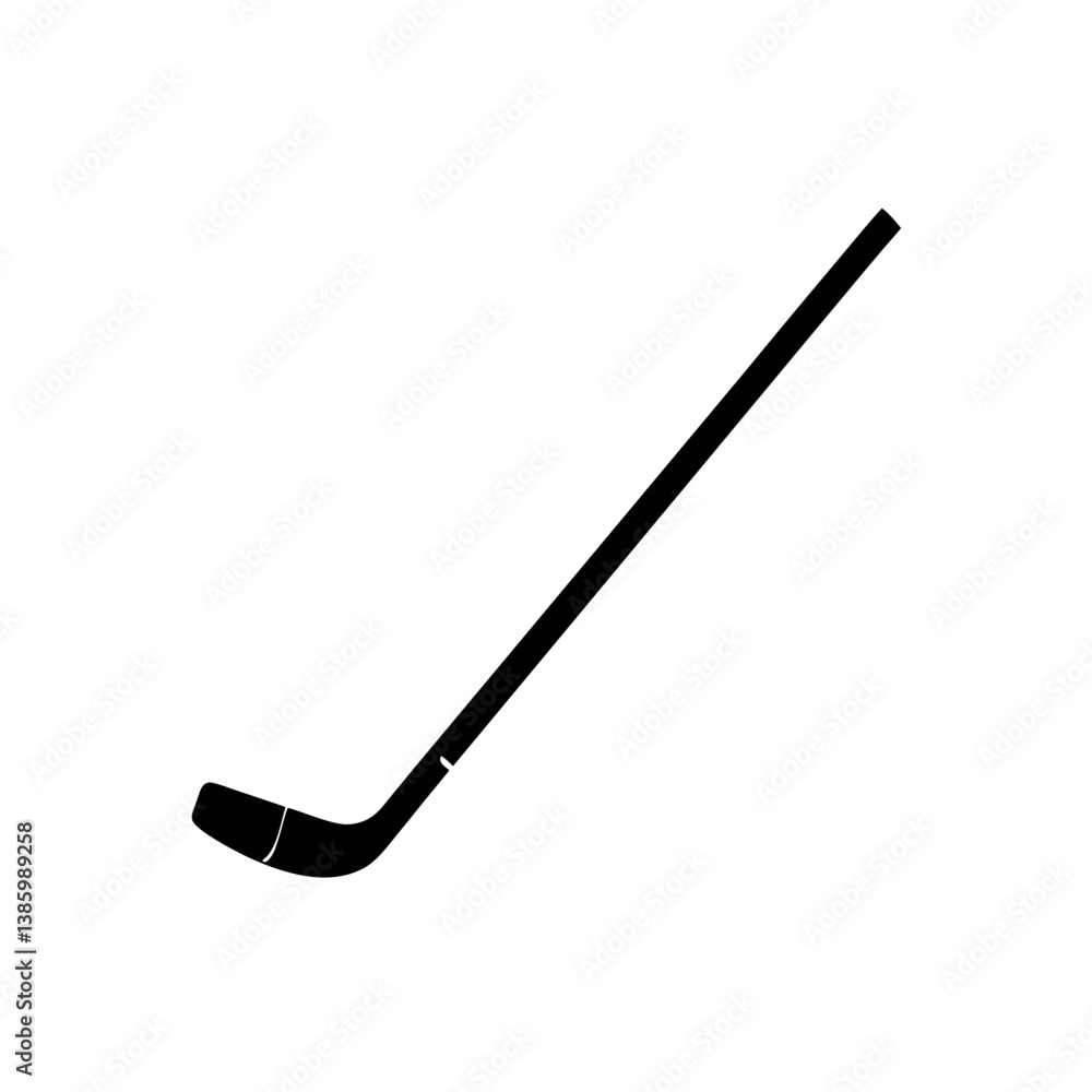 Naklejka premium hockey puck on white background