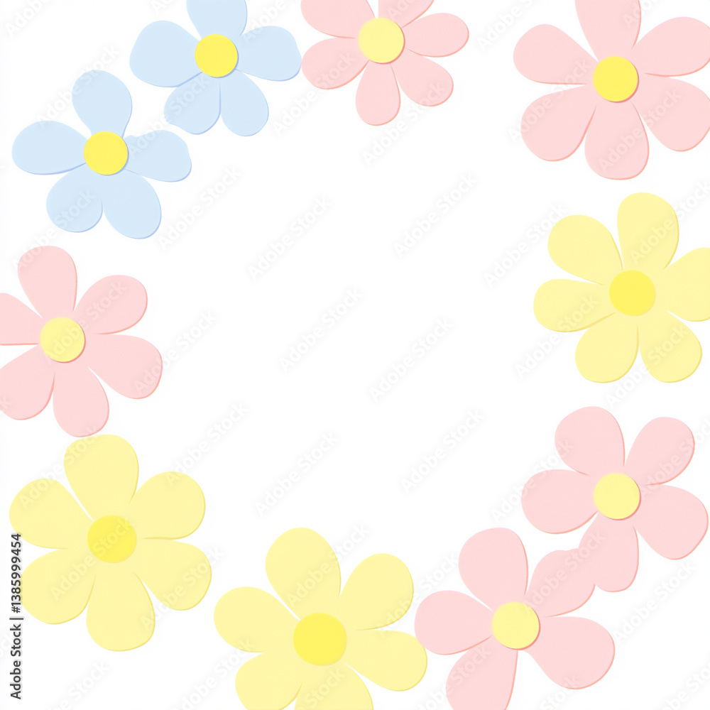 abstract flower corner, abstract flower corner,