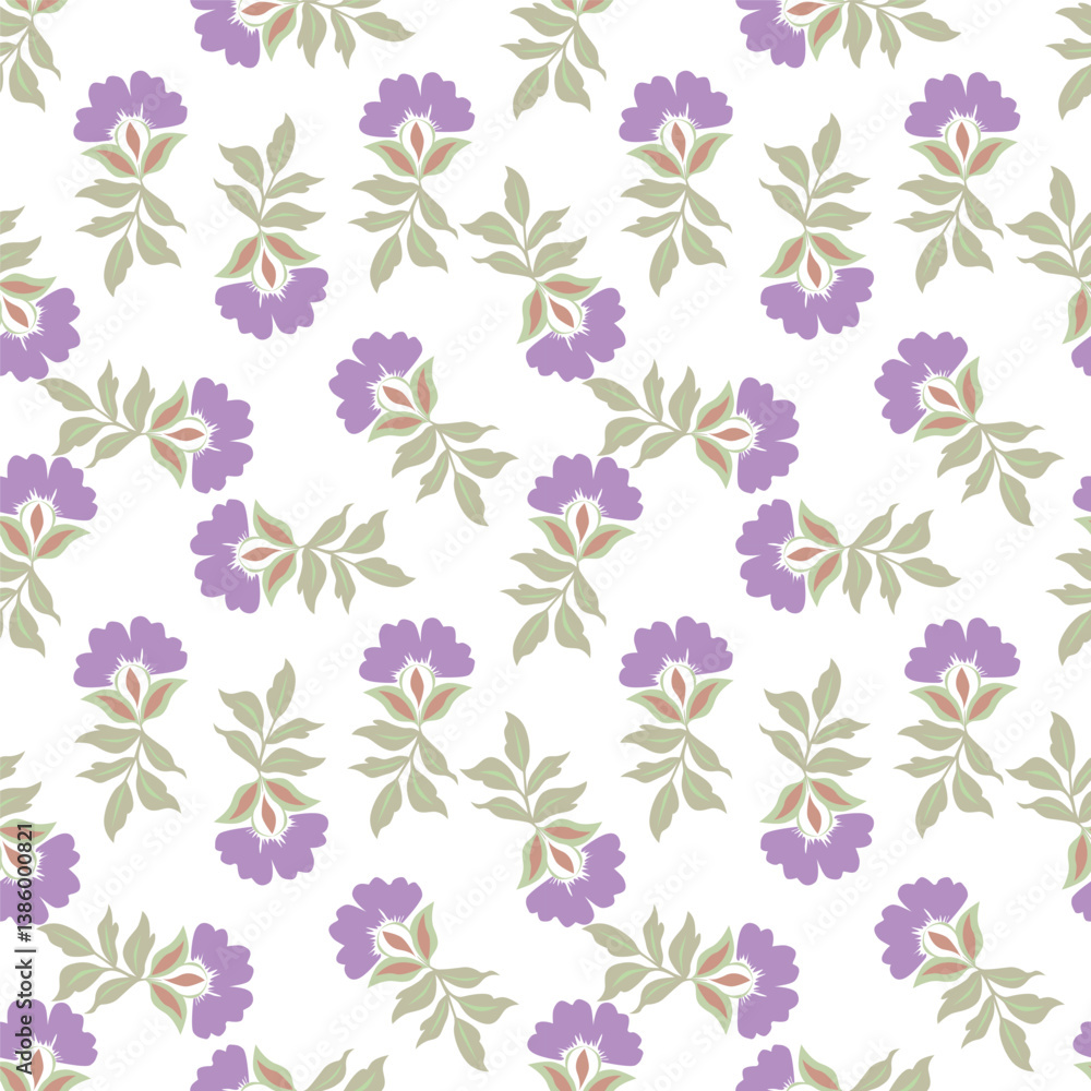 textile design with beautiful flowers pattern image textile design with beautiful flowers pattern image
