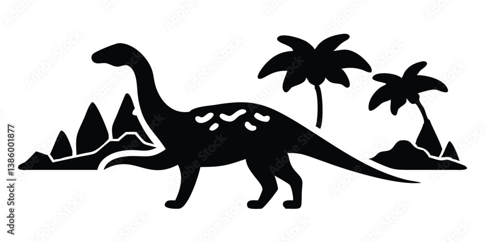 dinosaur vector illustration dinosaur vector illustration
