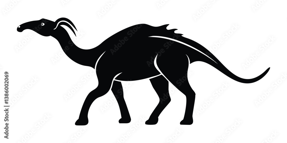 Fototapeta premium camel cartoon illustration